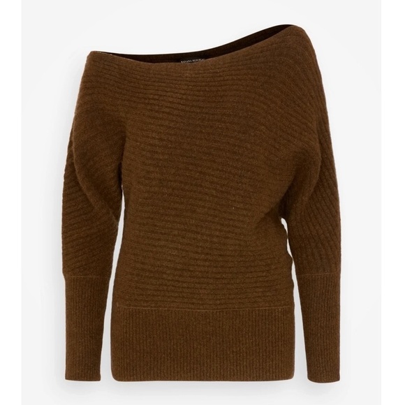 Nwt Banana Republic Finnley Wedge Boatneck Sweater Wool Yak Blend - Picture 3 of 17